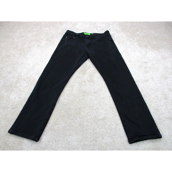 AG Adriano Goldschmied Jeans Men 31 Black Everett Slim Straight Casual 31x28 - Picture 1 of 12